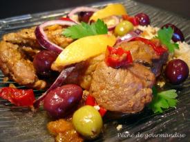 Агнешка плешка с лимон и маслини сн. pechedegourmand.canalblog.com Агнешка плешка с лимон и маслини