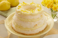 Торта - шифон с лимон